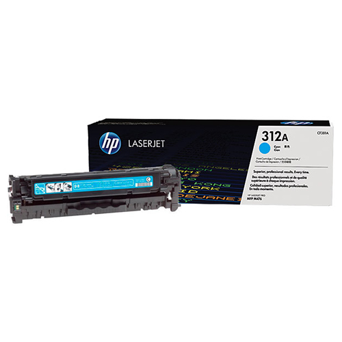 HP CF381A (HP 312A) Cyan OEM Toner Cartridge