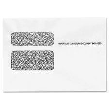 Tops W-2 Form Double Window Envelopes