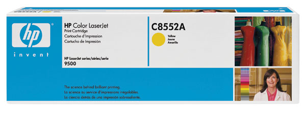 HP C8552A (HP 822A) Yellow OEM Toner Cartridge