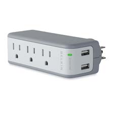 Belkin Mini Surge Protector w/ USB Charger