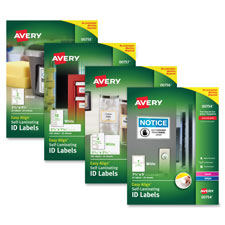 Avery Easy Align Self-Laminating ID Labels