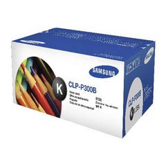 Samsung CLP-P300B Black OEM Laser Toner Cartridges (2 pk)