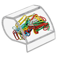 Kantek Acrylic Paperclip Holder