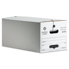 Bus. Source Heavy Duty Letter Size Storage Box