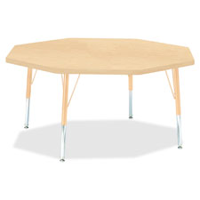 Jonti-Craft Toddler Ht. Prism Maple Octagon Table