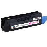 Premium Quality Magenta Toner compatible with Okidata 43324418