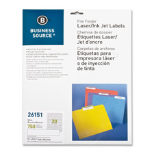 Bus. Source File Folder Laser/Ink Jet Labels