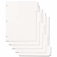 SKILCRAFT Tabbed Index Sheets Set