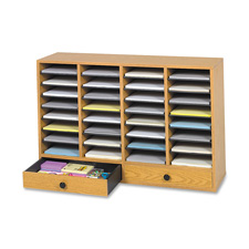 Safco Adjustable Compartment Literature Organizers