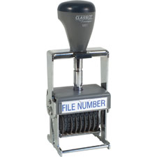 Xstamper Self-inking Steel Number Stamp