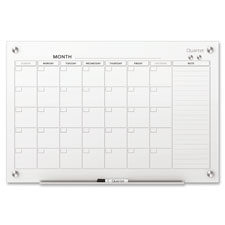 Quartet Infinity Magnetic Glass Calendar Board