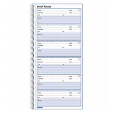 Rediform Voice Mail Log Book