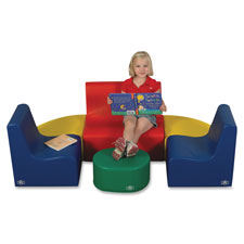 Children's Fact. Medium Tot Contour Seating Group