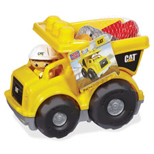 Mega Bloks First Builders CAT Rolling Dump Truck