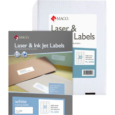 Maco Multipurpose Laser/Inkjet Mailing Labels