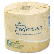 Georgia Pacific Preference Embossed Bath Tissue