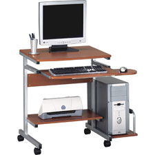 Mayline Portrait PC Desk Cart