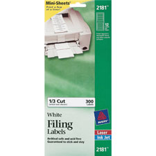 Avery File Folder Labels