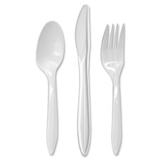 Dart Style Setter Medium-weight Plastic Cutlery