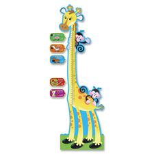 Trend Giraffe Growth Chart Bulletin Board Set