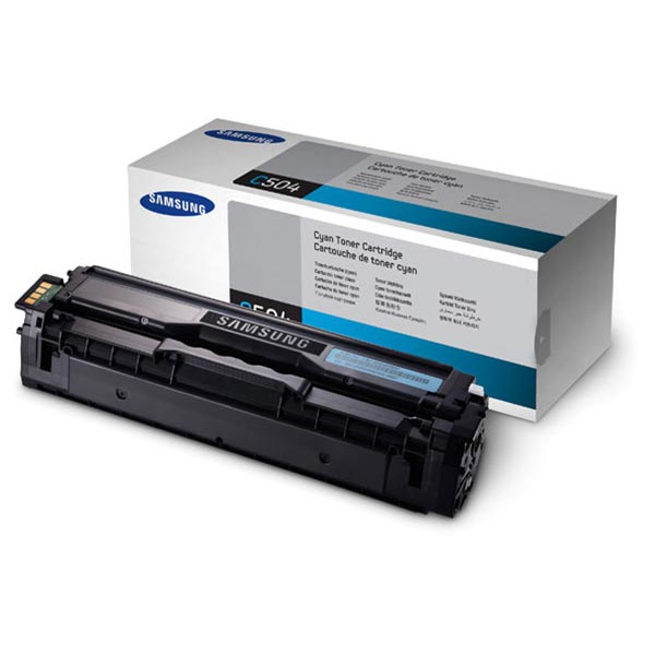 Samsung CLT-C504S Cyan OEM Toner Cartridge