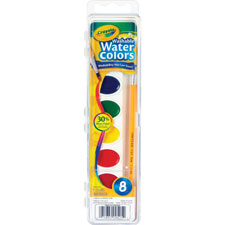 Crayola 8ct Washable Watercolor Set