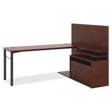 HON Manage Series Chestnut Laminate Office Suite