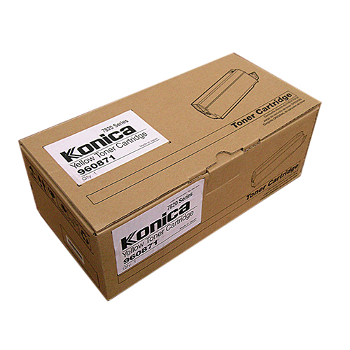 Konica Minolta 960-871 Yellow OEM Toner Cartridge