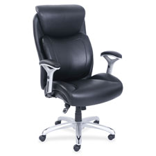 Lorell Big & Tall Flexible Air Leather Task Chair