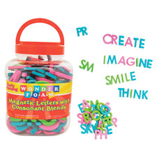 Pacon Wonderfoam Consonant Blends Magnetic Letters