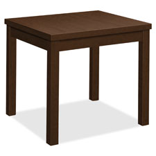 HON Mocha Laminate End Table