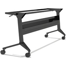 Safco Flip-N-Go Black Training Table Base