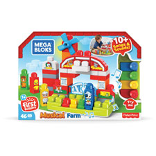 Mega Bloks First Builders Musical Farm