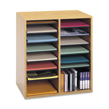 Safco Adjustable Shelves Literature Organizers