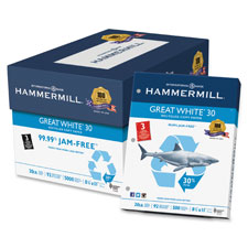 Hammermill 3-hole Great White 30 Copy Paper