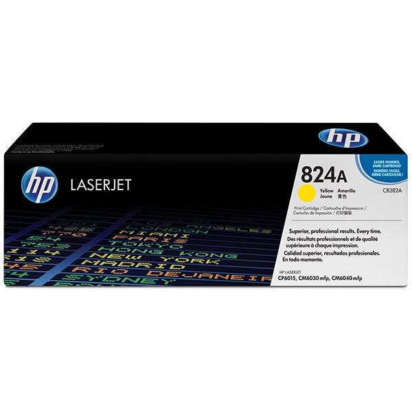 HP CB382A (HP 824A) Magenta OEM Toner Cartridge