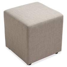 Lorell Fabric Cube Chair