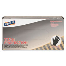 Genuine Joe PF 6 mil Industrial Nitrile Gloves