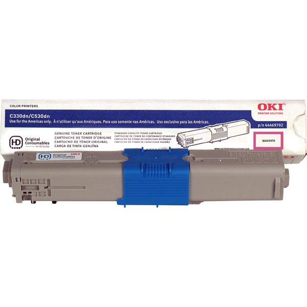 Okidata 44469702 Magenta OEM Toner Cartridge