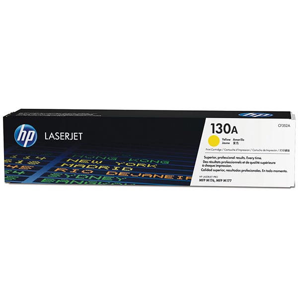 HP CF352A (HP 130A) Yellow OEM Toner Cartridge