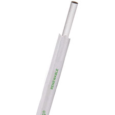 Eco-Products Wrapped Jumbo Paper Straws