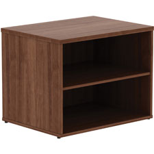 Lorell Walnut File Storage Cabinet Credenza