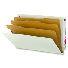 Smead End Tab Classification Folders w/2 Dividers