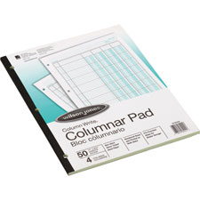 Acco/Wilson Jones Side-Bound Punched Columnar Pads