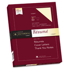 Southworth 100% Cotton Resume Paper