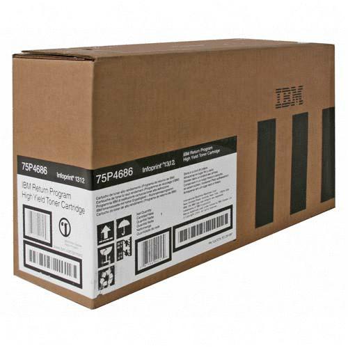 IBM 75P4686 Black OEM High Yield Toner Cartridge