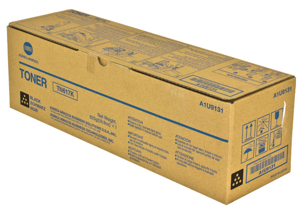 Konica Minolta TN-617K (A1U9131) Black OEM Toner Cartridge