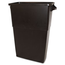 Impact 23-gal Brown Thin Bin Container