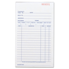 Bus. Source All-purpose Carbonless Forms Book