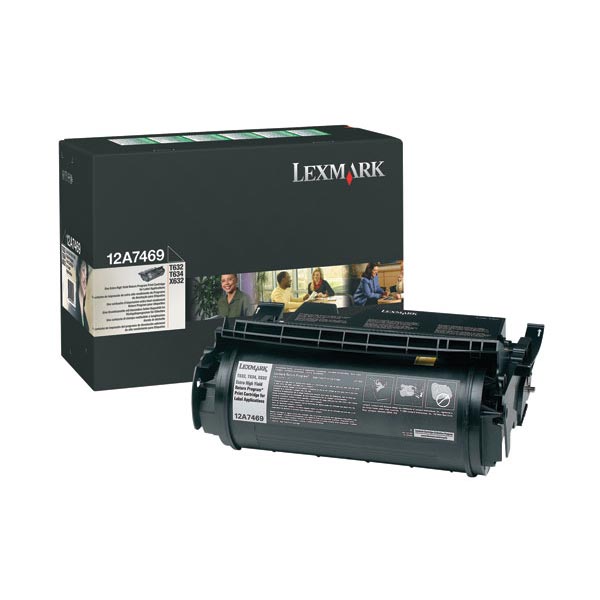 Lexmark 12A7469 Black OEM Toner Cartridge